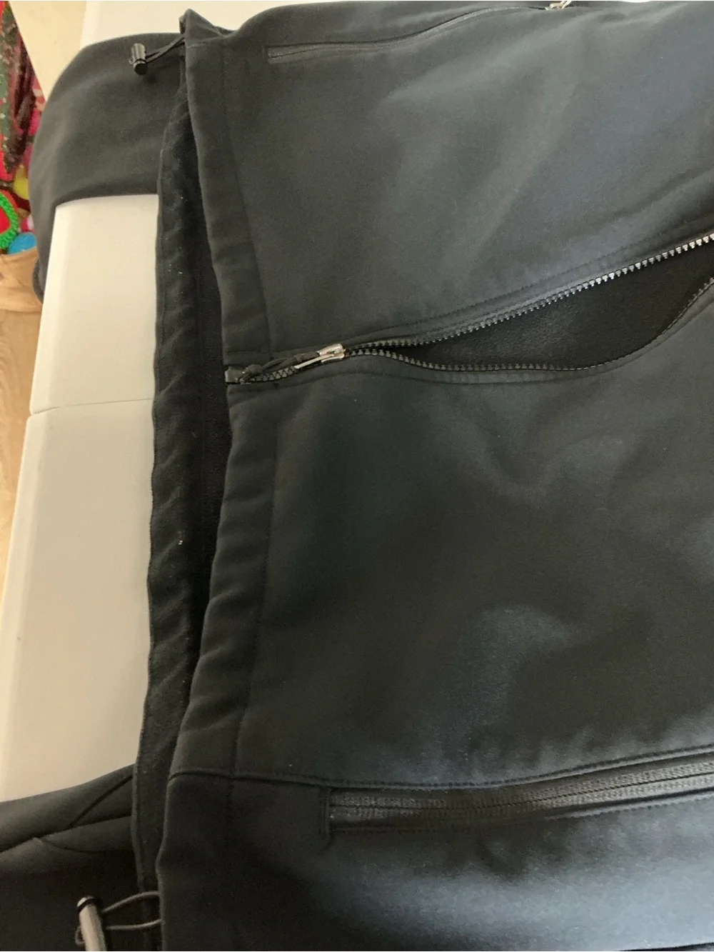Columbia Black Lightweight Full-Zip Jacket